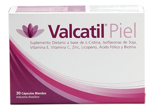 Valcatil Piel Antiedad Firmeza 30 Capsulas Blandas.