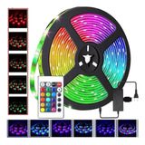 Led Fita Para Decoração Rgb Colorido A Prova Dagua Controle