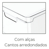 Organizador Clear 37 X 15 X 13 Cm Natural Oc 600