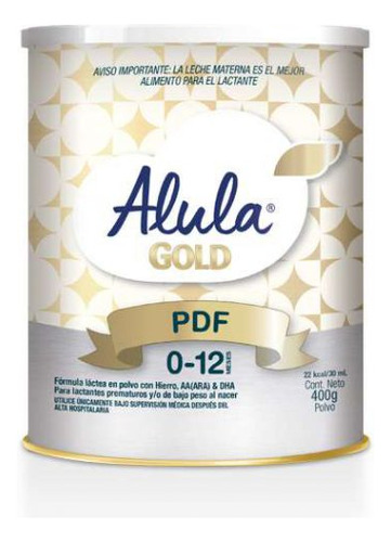  Leche Alula Gold, Pdf 0-12 Meses