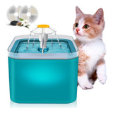 Bebedero Eléctrico Para Gatos Perros Mascota Fuente De Agua