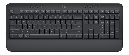 Teclado Wireless Signature Logitech K650 Negro Ingles