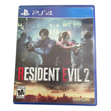 Juego Para Ps4: Resident Evil 2 Remake