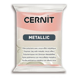 Cernit Metallic Arcilla Polimérica 56 G, Colores A Elección Color Oro Rosa