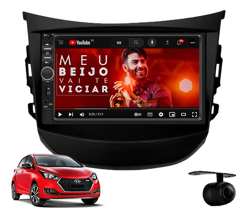 Central Multimidia Mp5 Slim Hyundai Hb20 2015 2016 2017