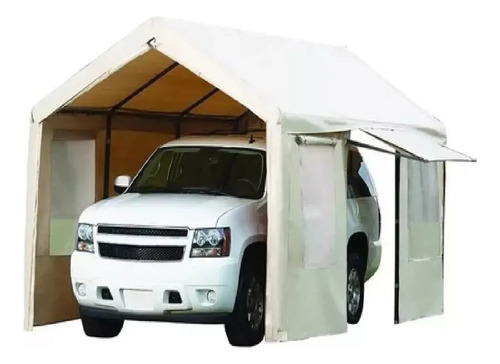 Carpa Toldo Con Armazón De Acero 3m X 6m Autos Camionetas