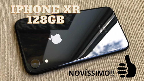 iPhone XR 128gb Preto Raridade! Nunca Aberto! Novíssimo!!!