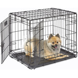 Midwest Homes Double Door Dog Crate 24-inch W/divider