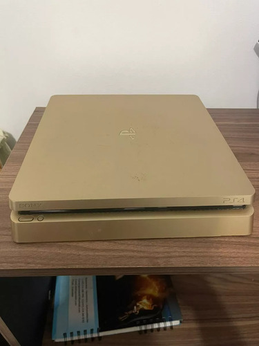 Sony Playstation 4 Slim 1tb Gold Limited Edition Color  Gold