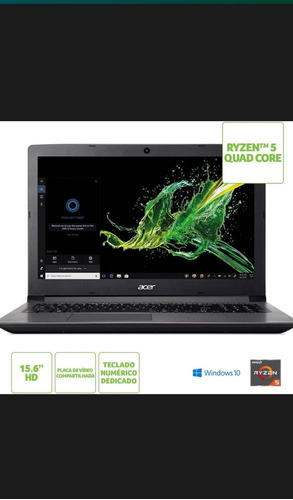 Notebook Acer Aspire 3  15.6 , Amd Ryzen 5 2500u  12gb