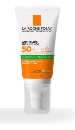 Solar La Roche Posay Anthelios Uvmune400 +50 Gel Toque Seco