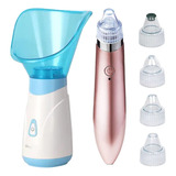 Pack Limpieza Vaporizador Facial+ Extractor De Puntos Negros