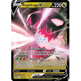 Carta Pokemon Swsh 135/195 Regidrago V Inglés