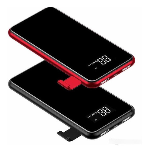 Powerbank Inalámbrico 8.000mah Baseus (burdeo)