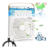 Climatizador Portátil Kwalux Mini Ventilador Blanco