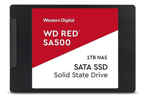 Hd Ssd Western Digital Red Sa500 1tb Sata - Wds100t1r0a