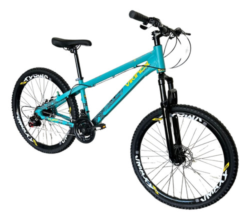 Bicicleta Aro 26 Vikingx 21v Suspensão Freio Disco + Brinde