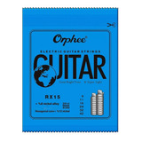 Cuerdas Para Guitarra Eléctrica Orphee Rx15 09-42