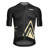 Jersey Ciclismo M/c Suarez Hombre Negro Mountains