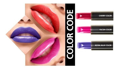 Labial Color Code Cyzone Aroma Y Sabor Elige El Color!