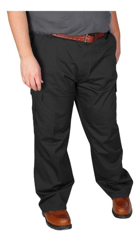 Tallas Grandes Jayson Pantalón Gabardina Cargo Poliester 56