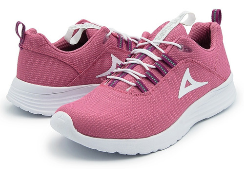 Tenis Running Dama Pirma Memory Foam Mod. 248 Rosa 22-26