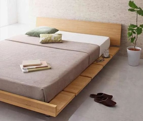 Cama Tatami Japonesa Oriental Baja Diseño Oferta Ote Muebles