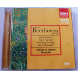 Cd Beethoven Violín Sonatas 5 Y 9 Yehudi Menuhin Emi (cc)