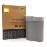 Bateria Nikon En-el15a 1900mah 7.0v Para D7500, D7200, D7100