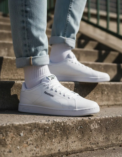 Tenis Reebok Mujer Court Clean Blanco Casual