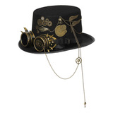 Traje De Sombrero De Copa Steampunk Estilo Gótico Vintage