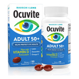 Ocuvite Vitamina Ojos 50+ Luteina Omega 3 Zeaxantina X50 Cap Sabor Neutro
