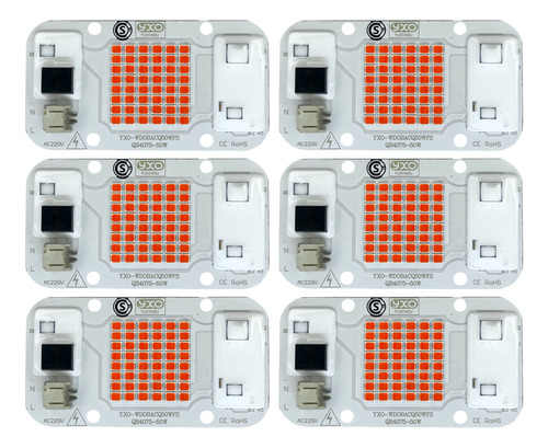 X6 Led Yxo 50w Samsung Quantum Full Spectrum 370-780nm Grow