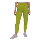 Mom Jeans Vintage Gap Verde Limón Talla 38/40