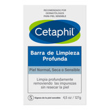  Cetaphil Limpieza Profunda Jabón Barra Cuerpo Y Rostro 127gr