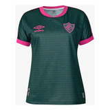 Camisa Feminina Umbro Fluminense Oficial 3 2023 (torcedora)