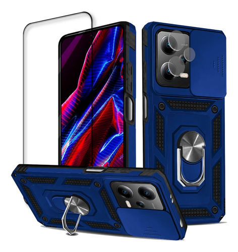 Funda Case Para Xiaomi Redmi Poco De Uso Rudo + Kit 2 Micas