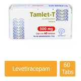 Tamlet-t 500 Mg Caja Con 60 Tabletas