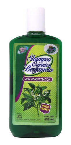 Shampoo Bergamota, Original. Crecimiento Cabello Y Barba