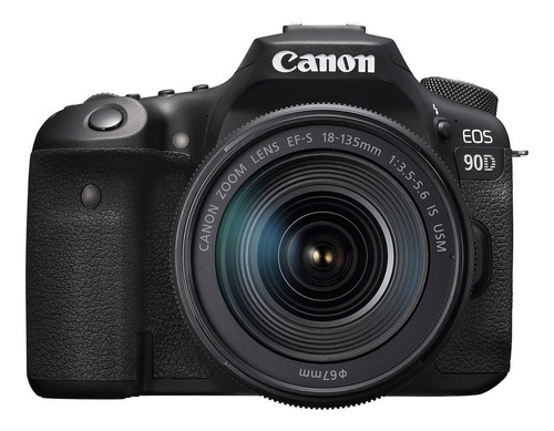  Canon Eos Kit 90d + Lente 18-135mm Is Usm Dslr 