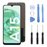 Pantalla Táctil Lcd Para Oppo A15 Cph2185 Display Negro