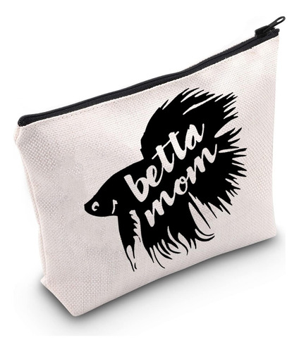 Bolsa De Cosméticos G2tup Betta Fish Lover Gift Betta Fish B