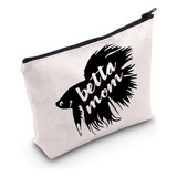 Bolsa De Cosméticos G2tup Betta Fish Lover Gift Betta Fish B