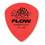Dunlop Tortex Flow Púas De Guitarra Estándar De 0.50 Mm