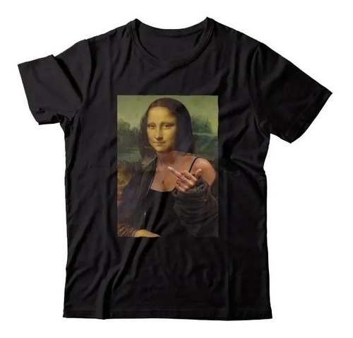   Camisa Tshirt Monalisa Fuck You Hype Beast  