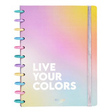 Cuaderno Inteligente Mooving Loop Live Your Colors A Discos