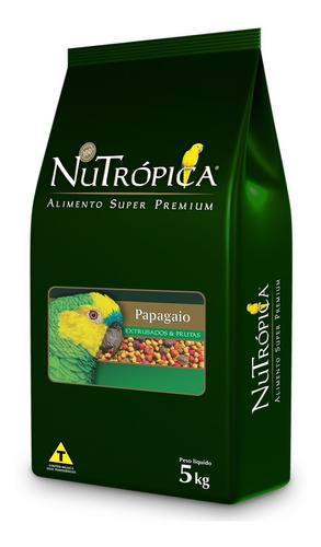 Nutrópica Papagaios - Frutas - 5 Kg
