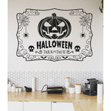  Halloween Pumpkin Vinil Decorativo Casa Negocio