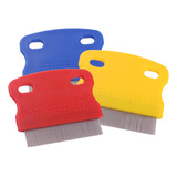 Cepillo De Aseo Dental De Acero Inoxidable Pet Comb, Paquete