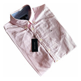 Camisa Tommy Hilfiger Hombre Manga Larga Talla M Cth207